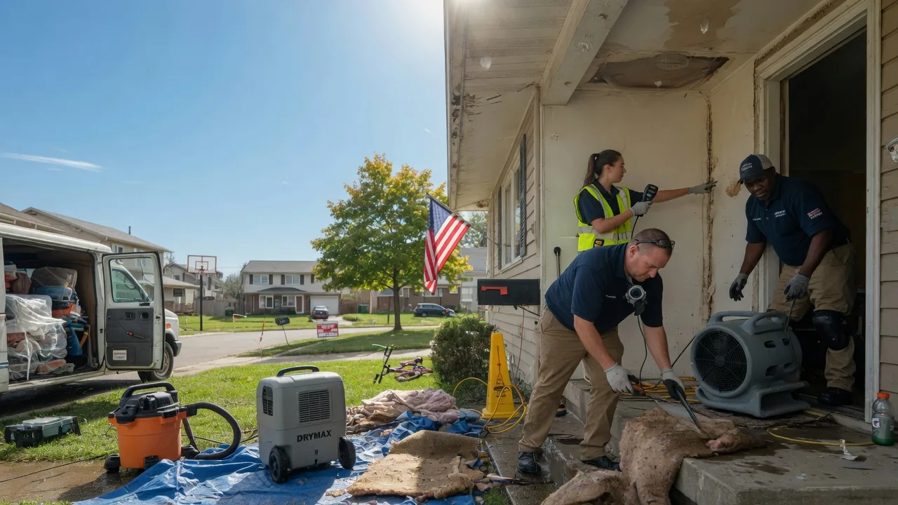 Water Damage Restoration in Little Meadows, PA near me